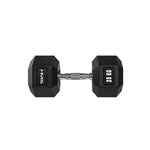 HMS HEX PRO dumbbell 25 kg szürke edzőfelszerelés 17-66-121