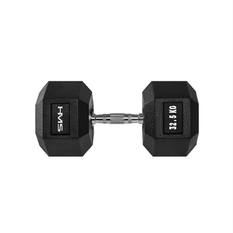 HMS HEX PRO dumbbell 32.5 kg szürke edzőfelszerelés 17-66-124