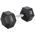 HMS HEX PRO dumbbell 32.5 kg szürke edzőfelszerelés 17-66-124