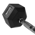 HMS HEX PRO dumbbell 47.5 KG fekete edzőfelszerelés 17-66-130