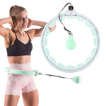 HMS Hula hoop HHW06 with studs, weight and counter green zöld 17-44-560