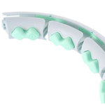 HMS Hula hoop HHW06 with studs, weight and counter green zöld 17-44-560
