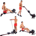 HMS magnetic rower fekete 17-22-302