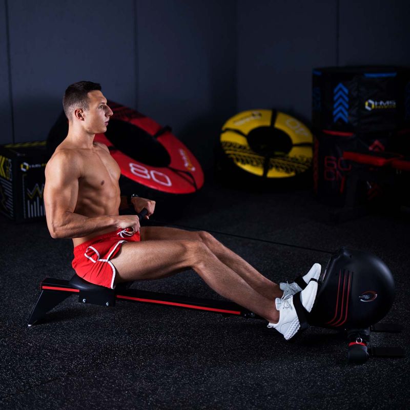 HMS magnetic rower fekete 17-22-302