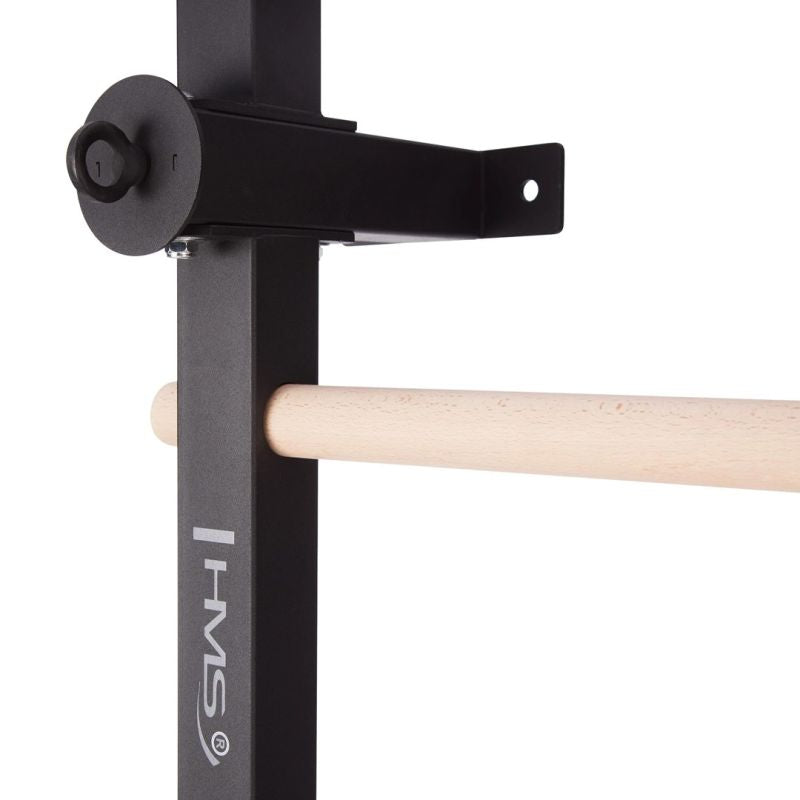 HMS multifunctional gymnastic ladder fekete 17-53-514