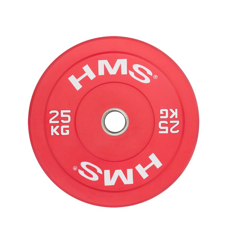 HMS RED BUMPER 25 kg CBR25 Olympic Plate piros 17-61-024