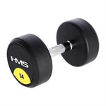 HMS Rubber-coated dumbbell 14kg HG PRO edzőfelszerelés 17-66-156