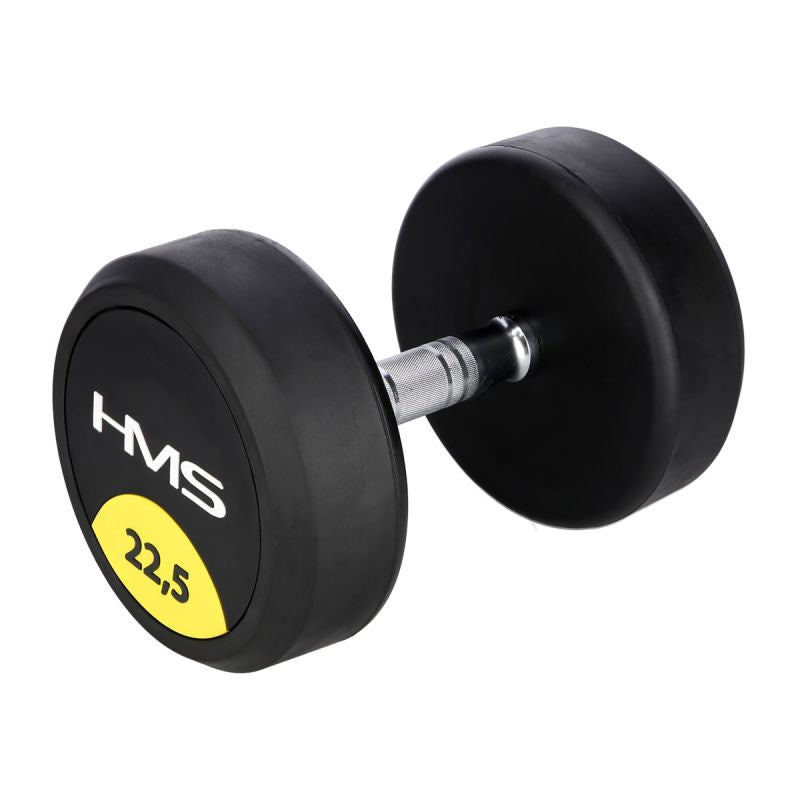 HMS Rubber-coated dumbbell 22.5kg HG PRO edzőfelszerelés 17-66-160
