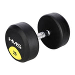 HMS Rubber-coated dumbbell 25kg HG PRO edzőfelszerelés 17-66-161