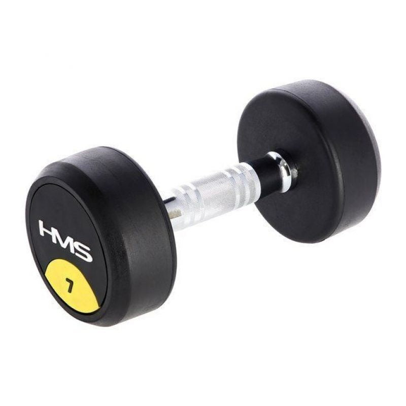 HMS Rubber-coated dumbbell 7kg HG PRO edzőfelszerelés 17-66-150