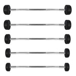 HMS Rubber-coated fixed barbell/bar GSG-50 50 KG 17-58-010