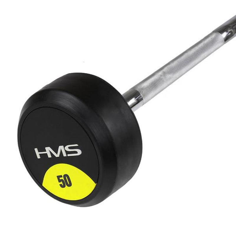 HMS Rubber-coated fixed barbell/bar GSG-50 50 KG 17-58-010
