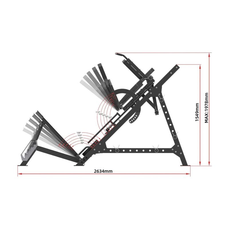 HMS Semi Commercial Leg Crane ( ) Gray, Black szürke 17-51-006