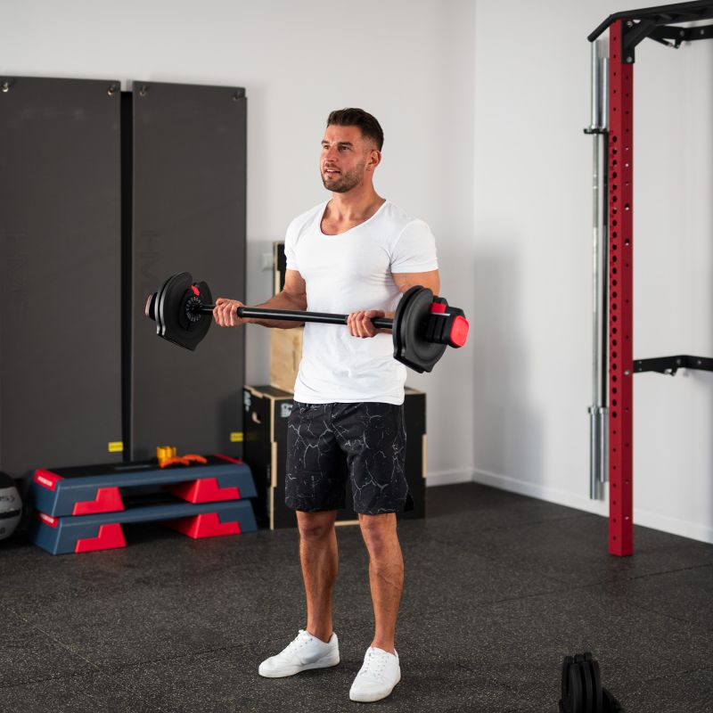 HMS SGR40 PRO SET 2in1 adjustable dumbbell set 43.5 kg edzőfelszerelés