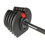 HMS SGR40 PRO SET 2in1 adjustable dumbbell set 43.5 kg edzőfelszerelés
