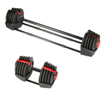 HMS SGR40 PRO SET 2in1 adjustable dumbbell set 43.5 kg edzőfelszerelés