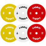 HMS TPP TECHNICAL OLYMPIC PLATE SET PE 2 x 1.5 - 5 KG (18 KG) edzőfelszerelés 17-61-151