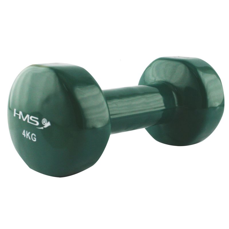 HMS Vinyl-coated cast iron weight 4.0 KG zöld edzőfelszerelés 17-47-006
