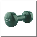 HMS Vinyl-coated cast iron weight 4.0 KG zöld edzőfelszerelés 17-47-006