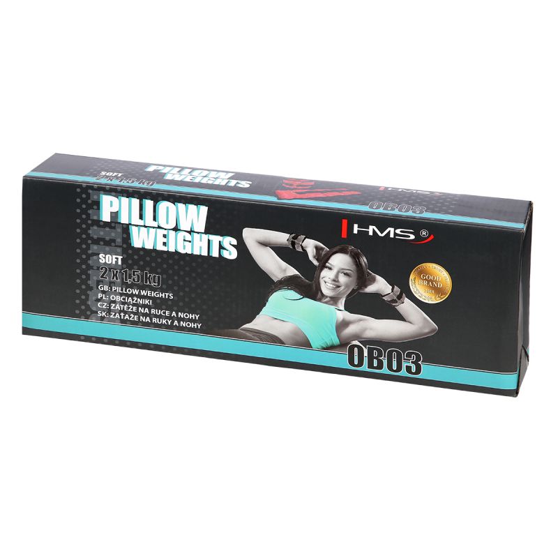 HMS weights red OB03 2 x 1.5 kg piros 17-47-314