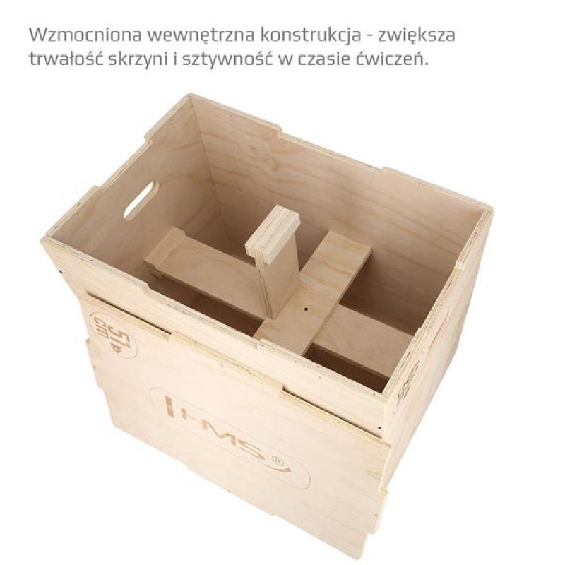 HMS Wooden box edzőfelszerelés DSC01  17-62-100