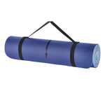 HMS YM10 Dark Blue TPE yoga mat kék edzőfelszerelés 17-44-220