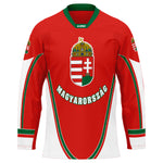 Hungary hosszú ujjú szurkolói Replika mez 2009, piros - Sportmania.hu