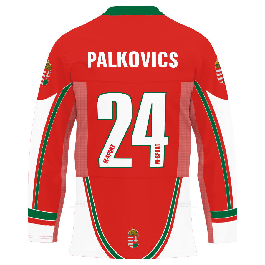 Hungary hosszú ujjú szurkolói Replika mez 2009, piros - Sportmania.hu