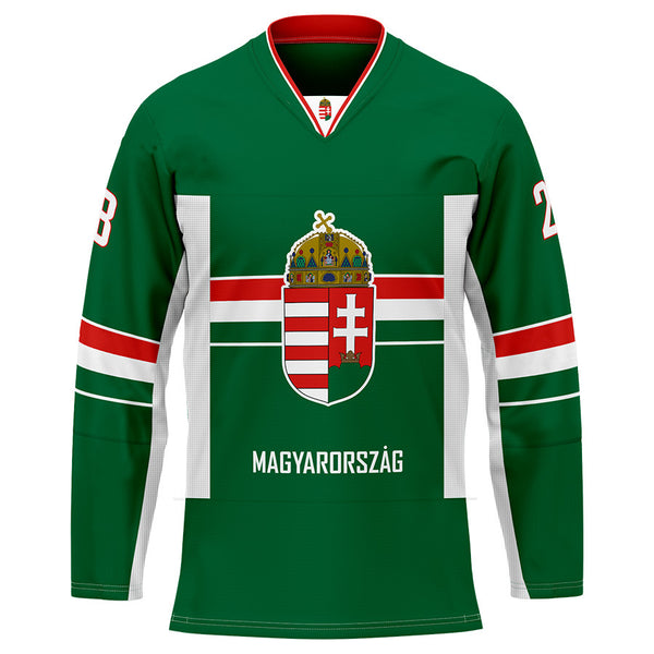 Hungary hosszú ujjú szurkolói Replika mez 2016, zöld - Sportmania.hu