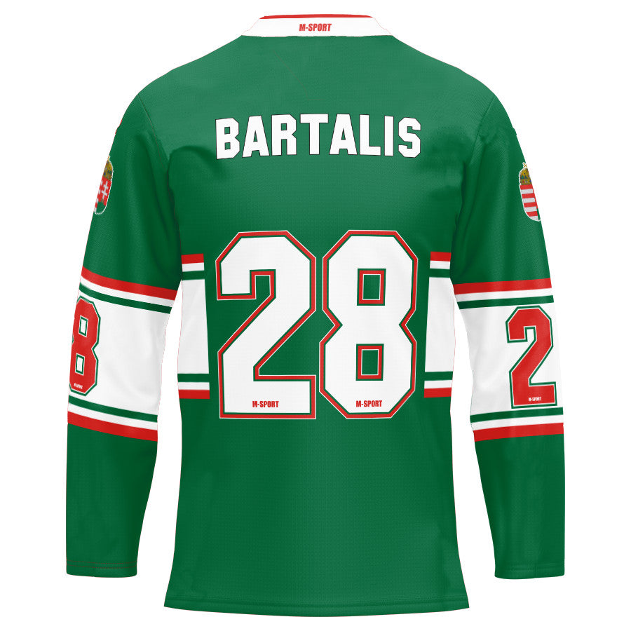 Hungary hosszú ujjú szurkolói Replika mez 2017, zöld - Sportmania.hu