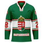 Hungary hosszú ujjú szurkolói Replika mez 2017, zöld - Sportmania.hu
