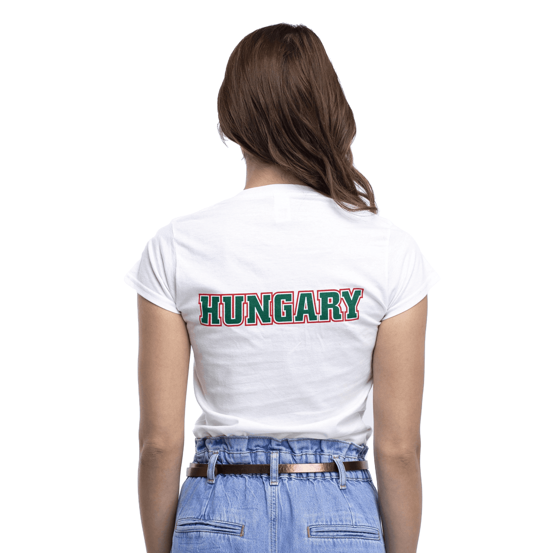 Hungary női póló, fehér - Sportmania.hu