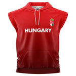Hungary szurkolói kapucnis , piros Mellény - Sportmania.hu