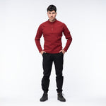 Iguana Clayson sweatshirt piros férfi pulóver 92800624100