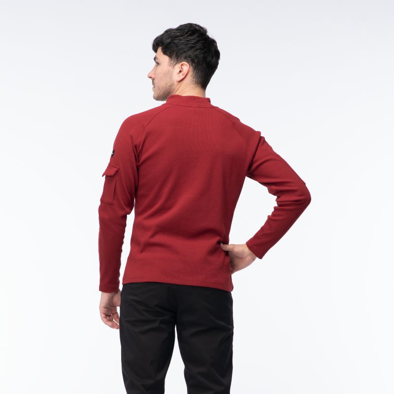 Iguana Clayson sweatshirt piros férfi pulóver 92800624100