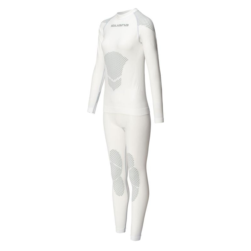 Iguana Lantoni Thermal Underwear Set W fehér női termoaktív ruha 92800649195