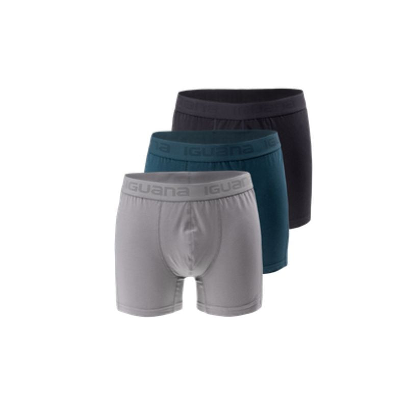 Iguana Men's PRESTO 3PACK Boxer Briefs férfi ruházat 92800656427