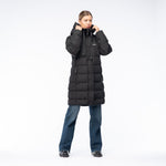 Iguana Quilted Winter Coat Manka W fekete női 92800621825