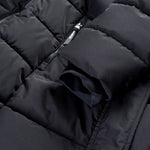 Iguana Quilted Winter Coat Manka W fekete női 92800621825