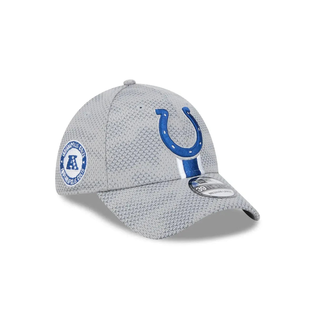 New Era Indianapolis Colts NFL Sideline 2024 Gray 9FORTY Stretch Snap Baseball sapka - Sportmania.hu