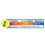 Inny Bertoni Easy Nylon Sleeping Bag with Quilt S812231