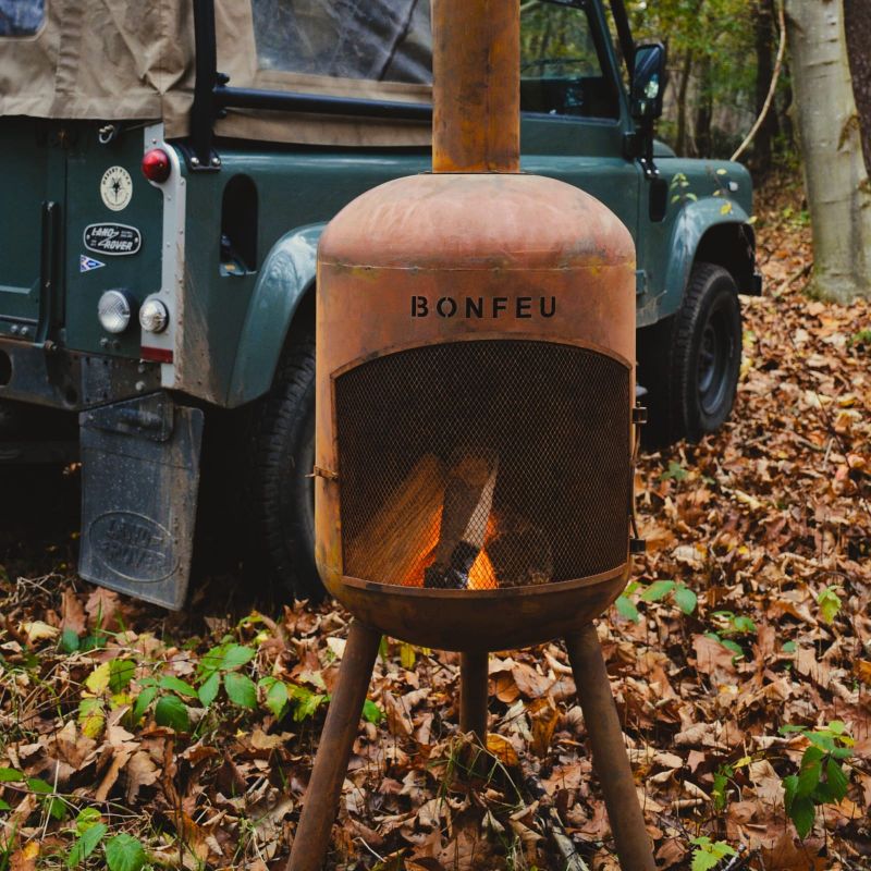 Inny Bonfeu Bonbono garden fireplace rusty unisex Dzseki 4501R