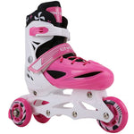 Inny Enero 4in1 inline skates Enero Runner Jr Cipő rózsaszín, gyerek 1007236-1007243-1007250