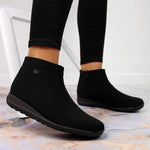 Inny insulated black ankle boots Rieker W 98251-00 női Cipő R270