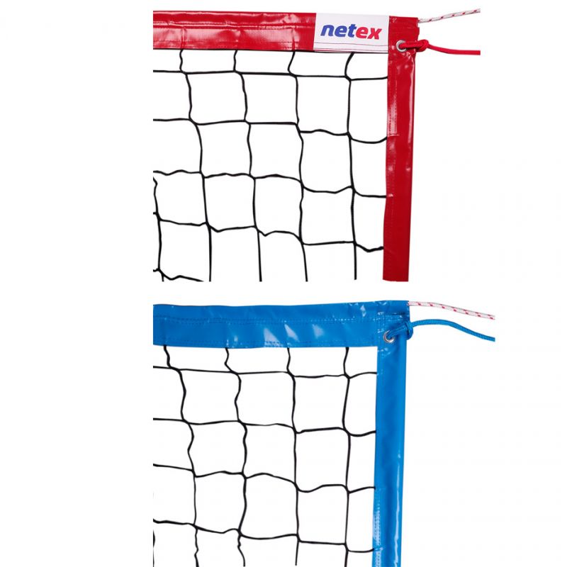 Inny Netex beach volleyball net, black, stiffened sides, Röplabda SI-PLAŻ/PR