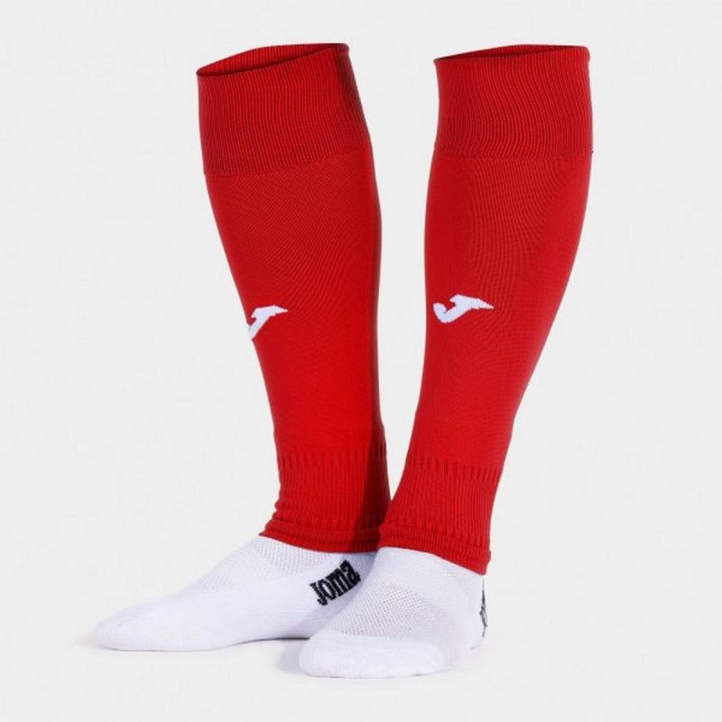 Joma Calf Footless Football Socks piros