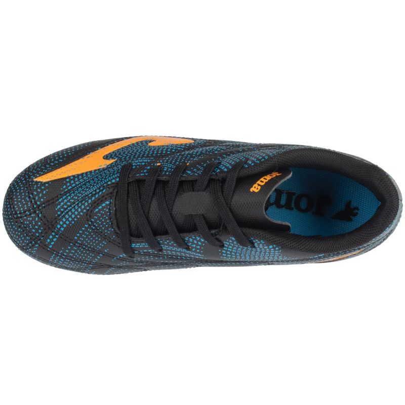 Joma Evolution Jr 2601 FG Black fekete gyerek focicipő EVJS2601FG