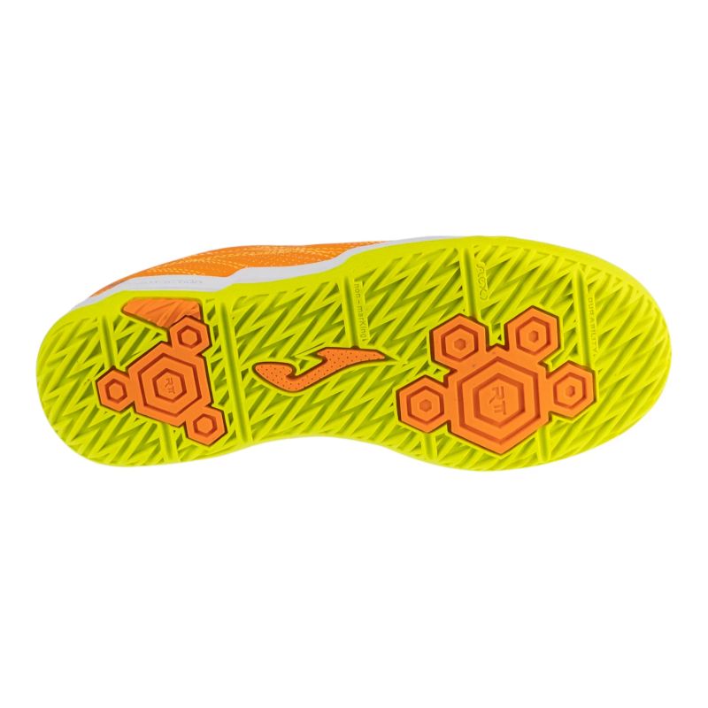 Joma Evolution Jr 2608 IN Orange narancssárga gyerek teremcipő EVJS2608IN
