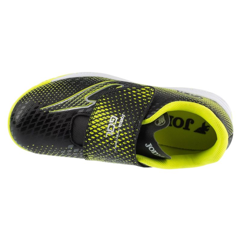Joma Gol 2601 INV gyerek teremcipő, fekete