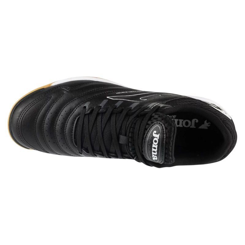 Joma Maxima 2621 IN Black, Size teremcipő, fekete